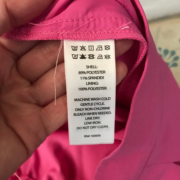 Sincerely Jules‎ Shorts Small Pink Pleated Career Church Preppy Academia Dressy - Picture 10 of 10